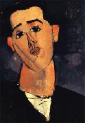 Amedeo Modigliani Portrait of Juan Gris Spain oil painting reproduction